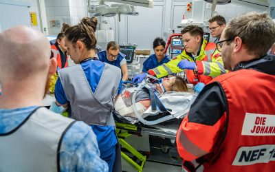 Katastrophenschutzübung „Casus Walheim 2025“: Eine Übung von der Einsatzstelle bis in den OP